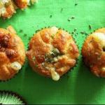 American Muffins in the Chorizo Emmental and Green Olives Appetizer