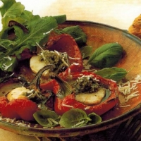 American Stuffed Roasted Peppers Appetizer
