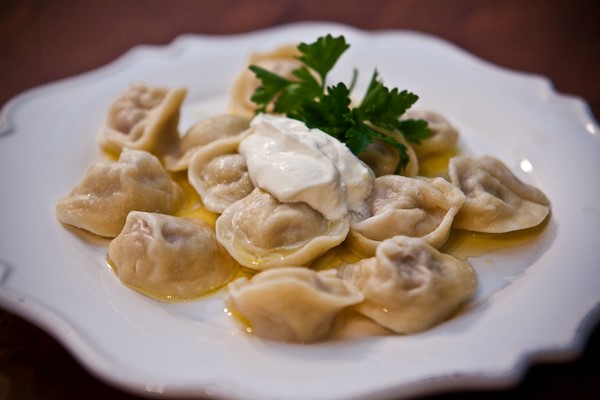 American Pelmeni meat Dumplings Appetizer