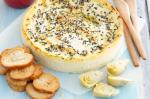 American Herbed Baked Ricotta With Antipasto Recipe Appetizer