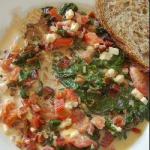 American Coasts of Chard to Feta Appetizer