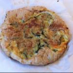 American Salted Pie to Leeks and Courgettes Appetizer