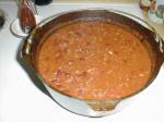 Canadian Beef Chili With Kidney Beans Dinner