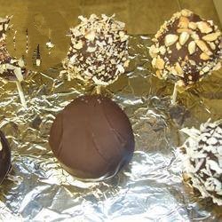 American Chocolate Truffles with Walnuts to Rum Dessert