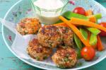 American Brown Rice And Salmon Patties Recipe Appetizer