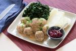 Swedish Swedish Meatballs and Braised Kale Drink