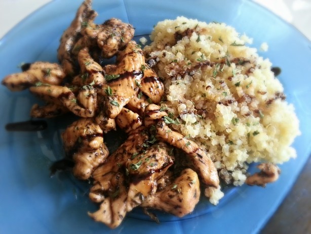 American Chicken Breast With Honeybalsamic Glaze Dessert