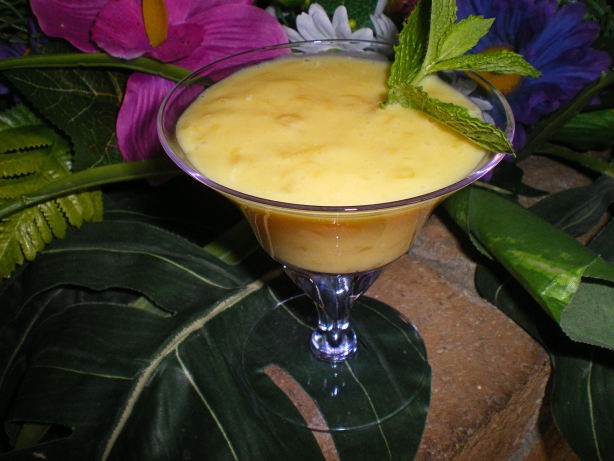 American Pineapple Cream Pudding Appetizer