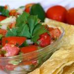 Chilean Fresh Tomato Salsa Recipe Appetizer