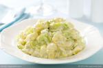 American Avocado and Potato Salad with Horseradish 2 Appetizer