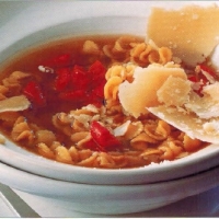Canadian Tiny Pasta in Broth Soup