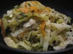 American Hot Coleslaw With Poppyseed Dressing Appetizer