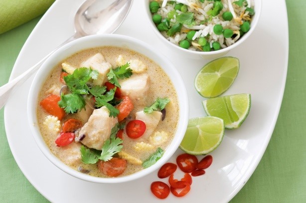 Thai Green Thai Fish Curry Recipe Dinner