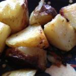American Potatoes of Noirmoutier in the Flower of Salt of Guerande Appetizer