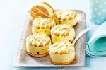 American Frozen Tropical Cheesecake Sandwiches Recipe Dessert