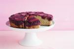 American Marthas Plum Blueberry Upsidedown Cake Recipe Dessert