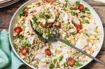 American Pearl Barley Salad With Pickled Turnip And Roasted Tomatoes Recipe Appetizer