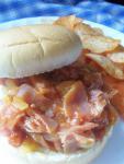 American Crock Pot Bbq Ham Sandwiches Dinner
