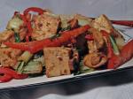 American Hoisin Tofu With Vegetables Dinner