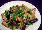 Japanese Warm Eggplant Salad With Sesame and Shallots Appetizer