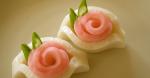 American Kamaboko Roses for a New Years Bento Dinner