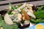 American Pear and Stilton or Asiago Salad Dessert