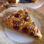 Canadian Clafoutis Marcepanowa from Cherries and Orange Dessert