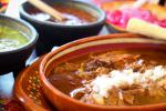 Mexican Slowcooked Goat birria Appetizer