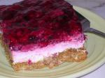 American Raspberry Cream Bars 3 Dessert