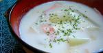 American Creamy Daikon Radish Soup Thickened with Katakuriko 1 Appetizer