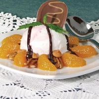 Canadian Orange Pecan Stir-fry Dessert