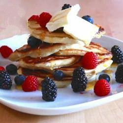 American Pancakes Americans Well Light Dessert