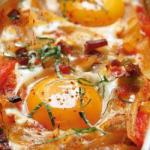 Roast Vegetables with Egg and Romero recipe