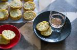 Indian Sour Cream and Chive Biscuits Appetizer
