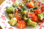 American Roasted Broccoli With Cherry Tomatoes Appetizer