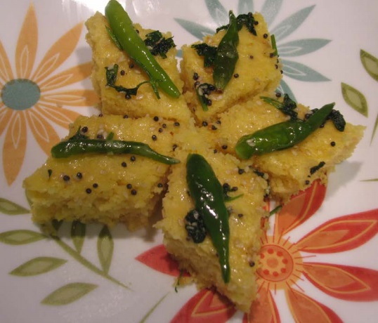 Pakistani Dhokla Dessert