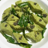 Turkish Green Khaman Appetizer