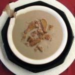 Canadian Cream Soup of Fungi Appetizer