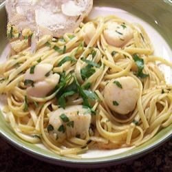 American Easy Garliclemon Scallops Recipe Appetizer