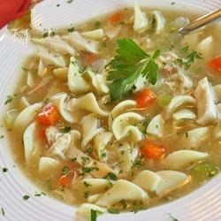 American Grandmas Chicken Noodle Soup Recipe Dinner