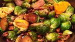 American Browned Brussels Sprouts with Orange and Walnuts Recipe Breakfast