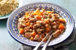 Moroccan Braised Moroccan Chicken With Chickpeas Recipe Drink