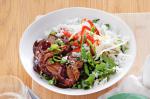 Mongolian Mongolian Lamb Chops With Rice Salad Recipe Dinner