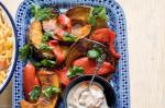 Moroccan Moroccan Spiced Pumpkin Wedges With Yoghurt Recipe BBQ Grill