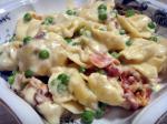 American Simple  Creamy Tortellini Alfredo Appetizer