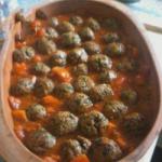 Moroccan Meatballs Style Morocco Appetizer