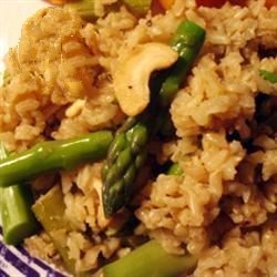 Armenian Asparagus Cashew Rice Pilaf Recipe Dinner