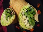 British Asparagus and Avocado Wraps Appetizer