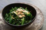 Japanese Sauteed Kale with Tahini Sauce Recipe Breakfast