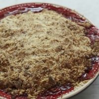 Plum and Cookie Crumble recipe